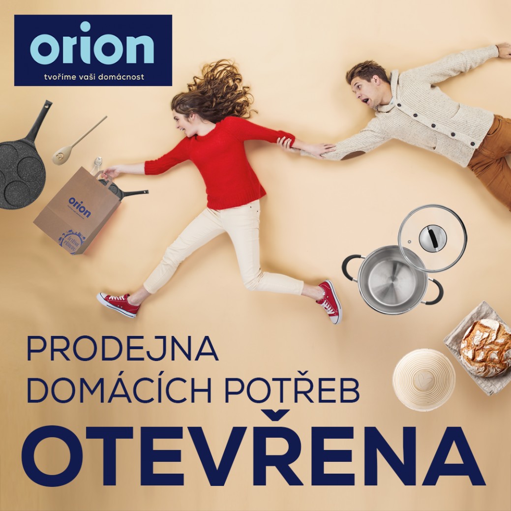 Prodejna Orion je opět otevřena!
